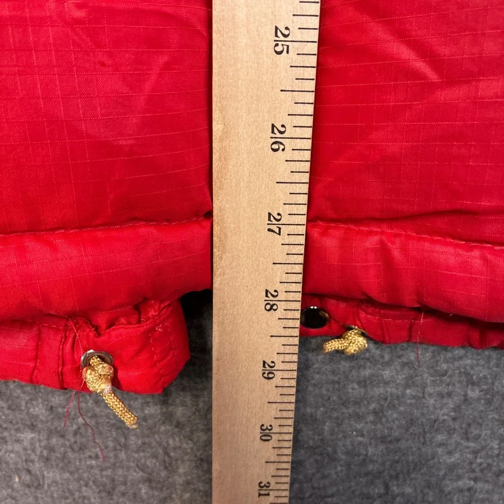 The North Face Puffer Jacket Men Small Red‎ Vintage 80s Ripstop Goose Down USA